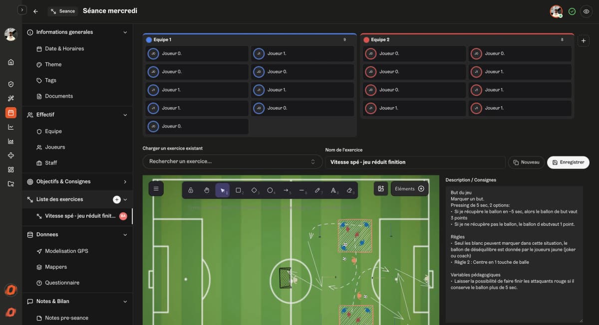 Synchronisez votre vision tactique avec le staff